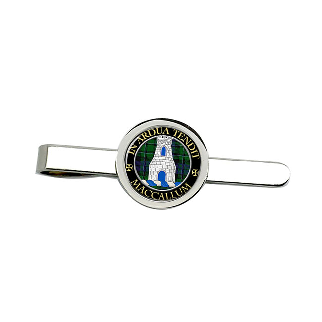 MacCallum Scottish Clan Crest Tie Clip