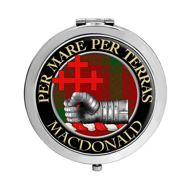 MacDonald of Sleat Scottish Clan Crest Compact Mirror