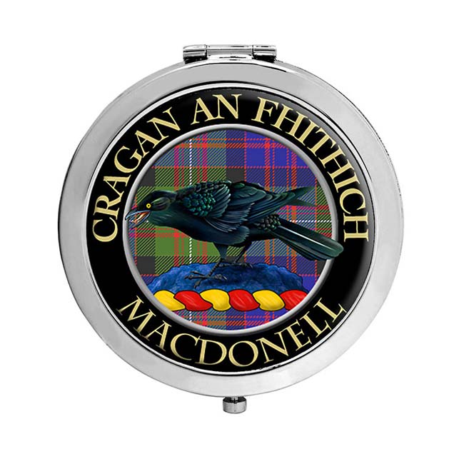 MacDonell of Glengarry Scottish Clan Crest Compact Mirror