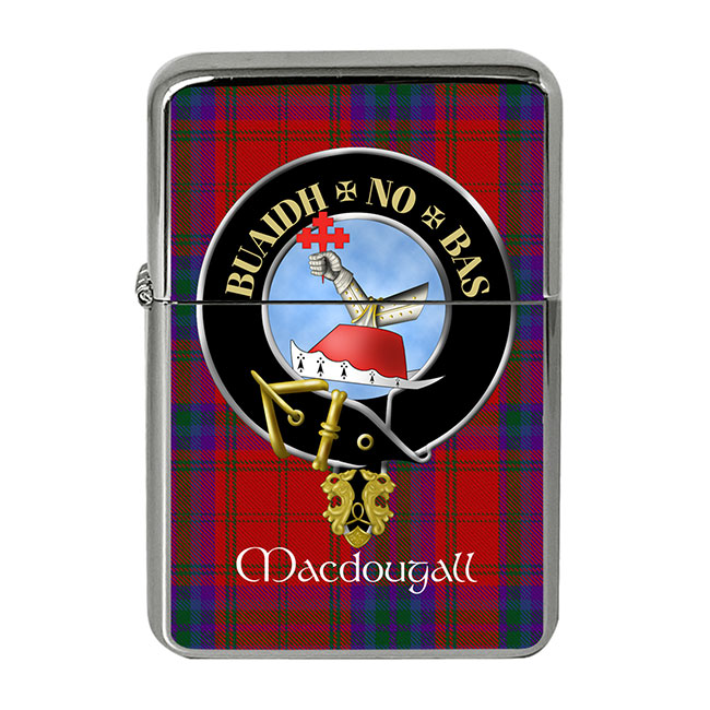 MacDougall Scottish Clan Crest Flip Top Lighter