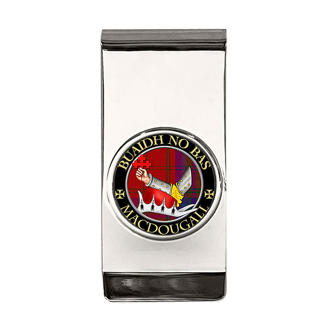 MacDougall Scottish Clan Crest Money Clip