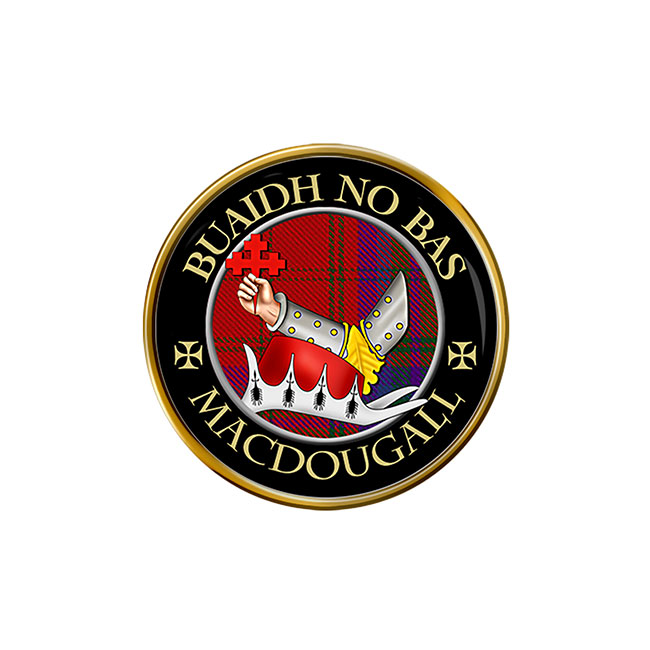 MacDougall Scottish Clan Crest Pin Badge