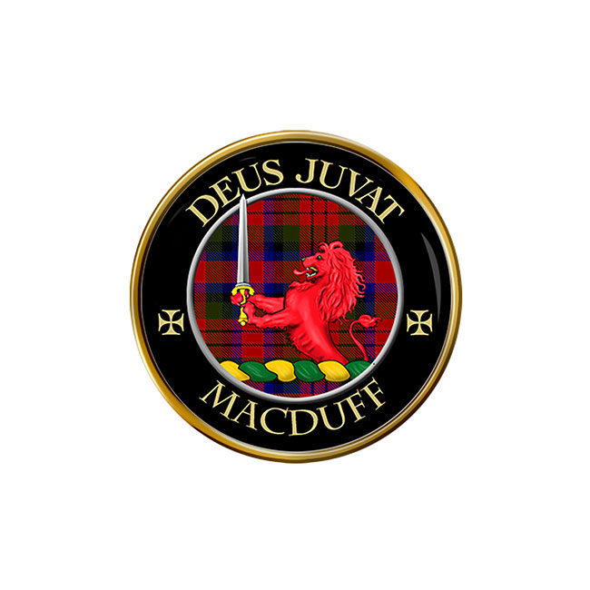 MacDuff Scottish Clan Crest Pin Badge