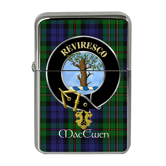 MacEwen Scottish Clan Crest Flip Top Lighter