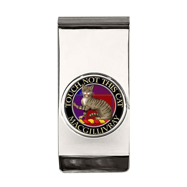 Macgillivray Scottish Clan Crest Money Clip