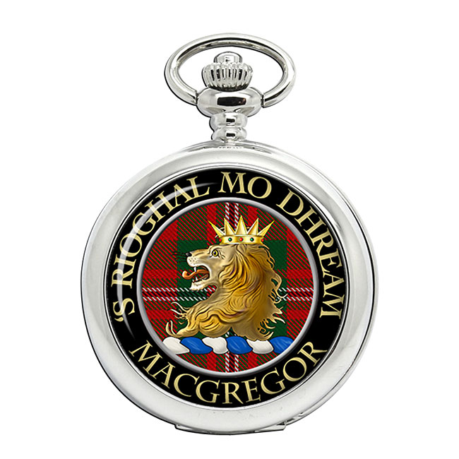 Macgregor Scottish Clan Crest Pocket Watch