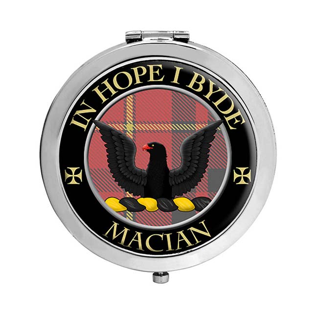 Macian Scottish Clan Crest Compact Mirror