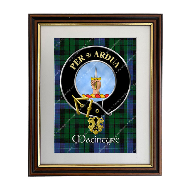 Macintyre Scottish Clan Crest Framed Print