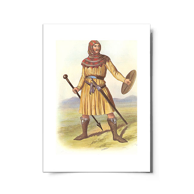 Maciver Scottish Clansman Ready to Frame Print