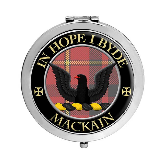 Mackain Scottish Clan Crest Compact Mirror