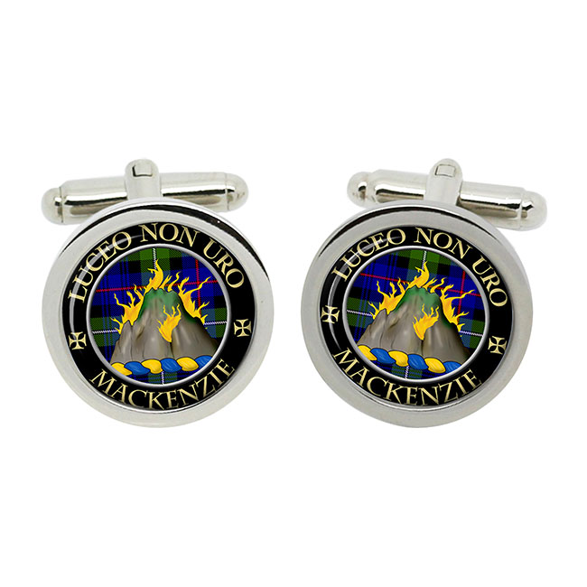 Mackenzie Scottish Clan Crest Cufflinks