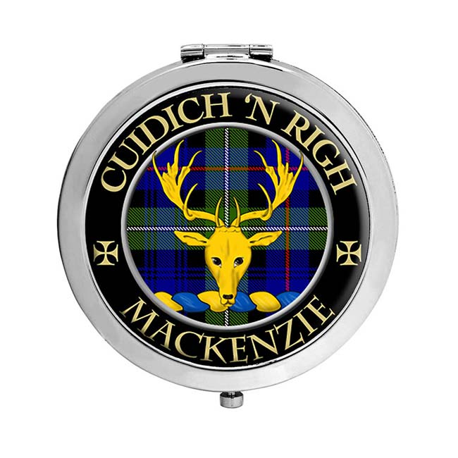 Mackenzie of Kintail Scottish Clan Crest Compact Mirror