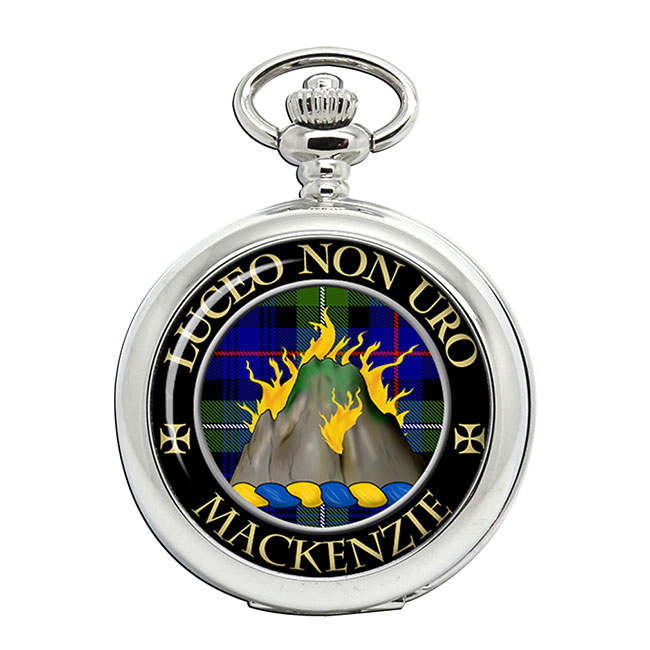 Mackenzie Scottish Clan Crest Pocket Watch Family Crests