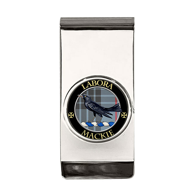 Mackie Scottish Clan Crest Money Clip