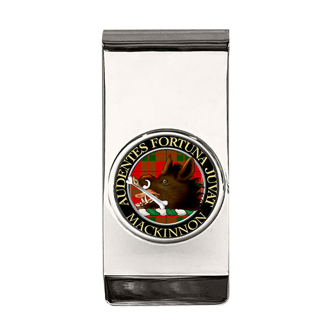 Mackinnon Scottish Clan Crest Money Clip Family Crests