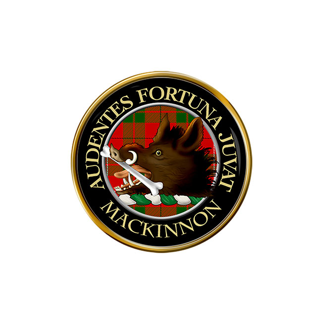 Mackinnon Scottish Clan Crest Pin Badge