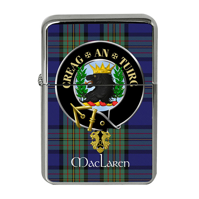 MacLaren Scottish Clan Crest Flip Top Lighter