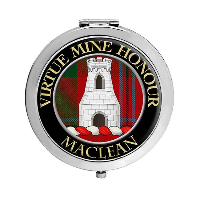 Maclean Scottish Clan Crest Compact Mirror