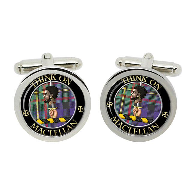 MacLellan Scottish Clan Crest Cufflinks