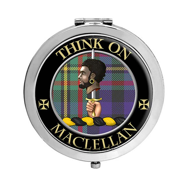 MacLellan Scottish Clan Crest Compact Mirror