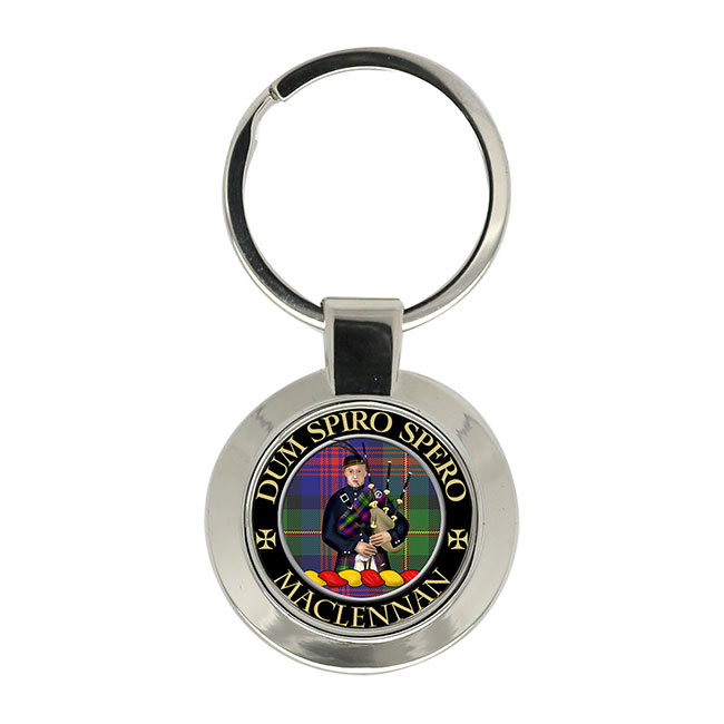 MacLennan Scottish Clan Crest Key Ring