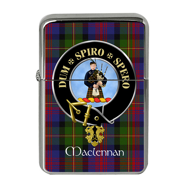 MacLennan Scottish Clan Crest Flip Top Lighter