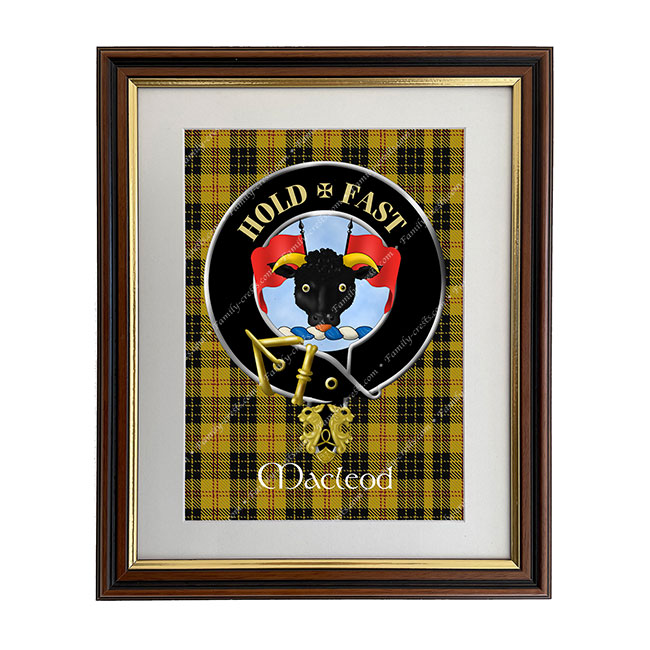 Macleod Scottish Clan Crest Framed Print