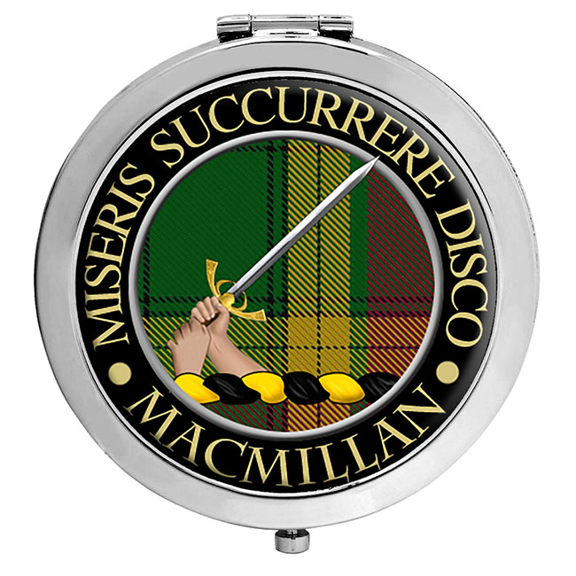 MacMillan Scottish Clan Crest Compact Mirror
