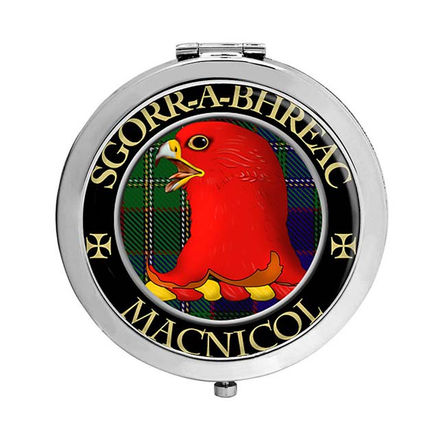 Macnicol Scottish Clan Crest Compact Mirror