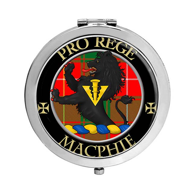 Macphie (Modern) Scottish Clan Crest Compact Mirror