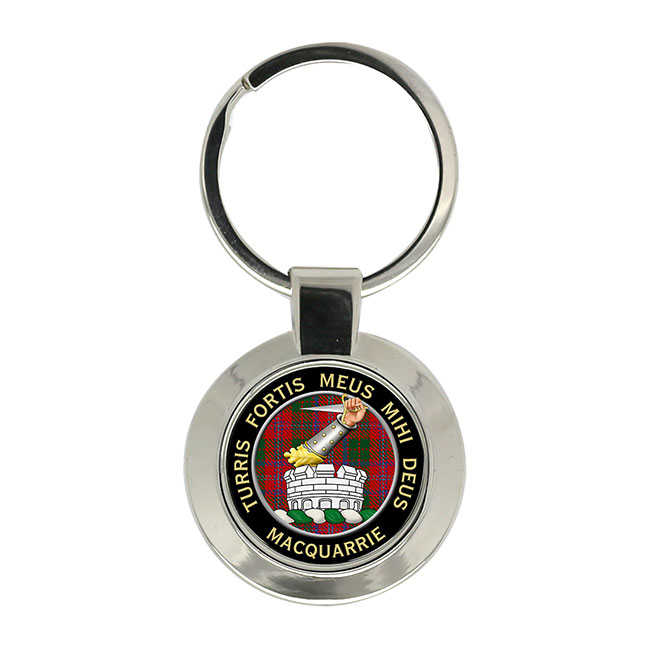Macquarrie Scottish Clan Crest Key Ring