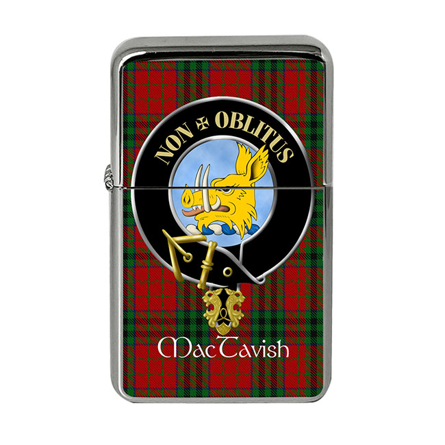 MacTavish Scottish Clan Crest Flip Top Lighter