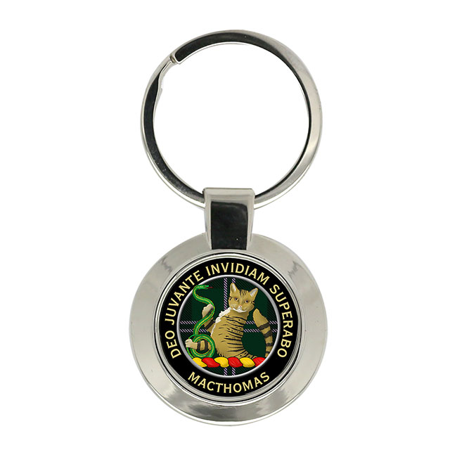 MacThomas Scottish Clan Crest Key Ring