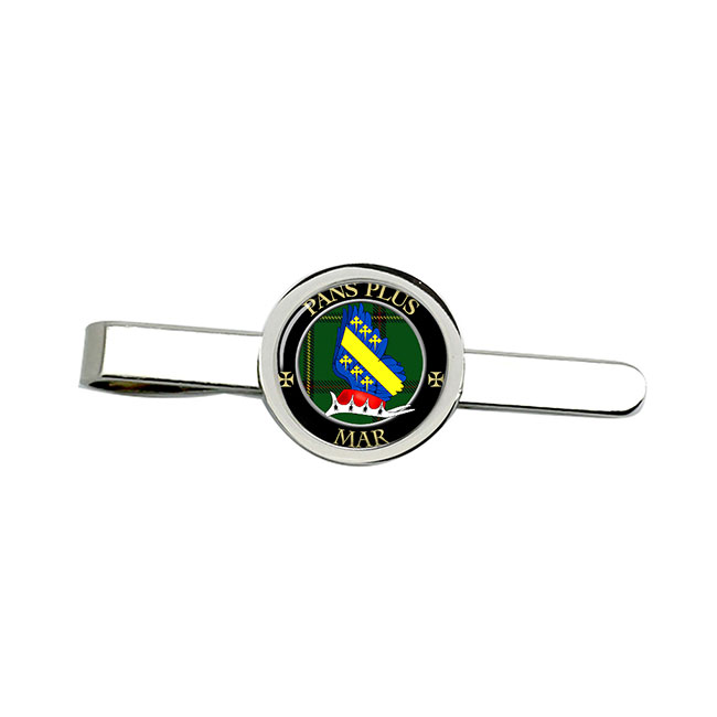 Mar Scottish Clan Crest Tie Clip