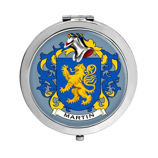 Martin (France) Coat of Arms Compact Mirror
