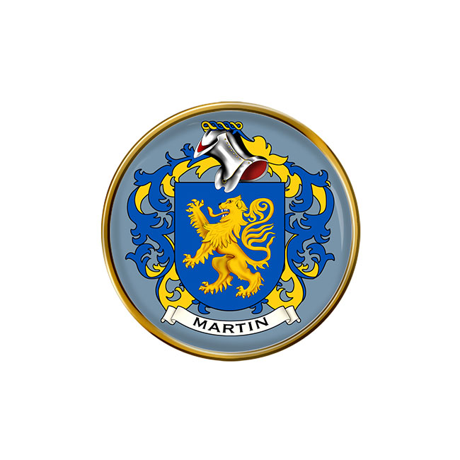 Martin (France) Coat of Arms Pin Badge