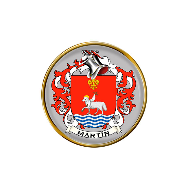 Martin (Spain) Coat of Arms Pin Badge