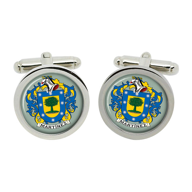 Martinez (Spain) Coat of Arms Cufflinks