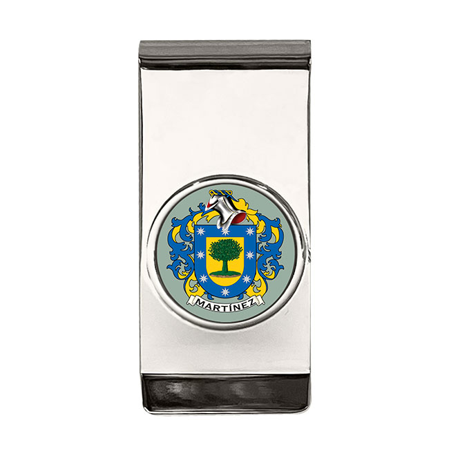 Martinez (Spain) Coat of Arms Money Clip