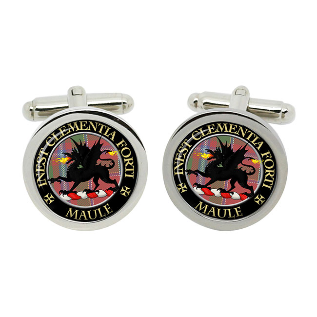 Maule Scottish Clan Crest Cufflinks