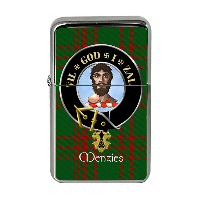 Menzies Scottish Clan Crest Flip Top Lighter