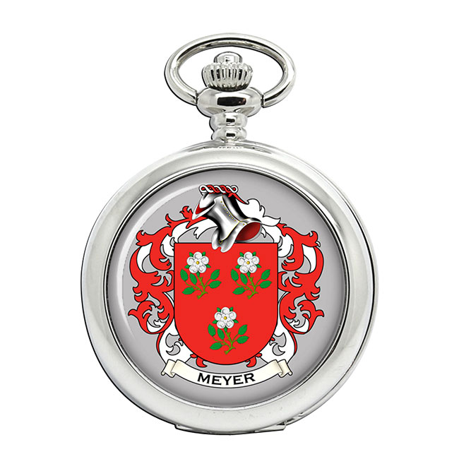 Meyer (Swiss) Coat of Arms Pocket Watch