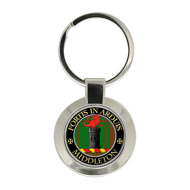 Middleton Scottish Clan Crest Key Ring