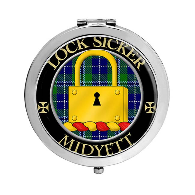 Midyett Scottish Clan Crest Compact Mirror