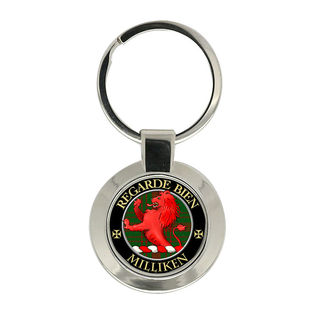 Milliken Scottish Clan Crest Key Ring