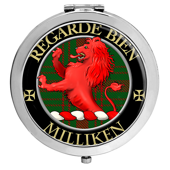 Milliken Scottish Clan Crest Compact Mirror