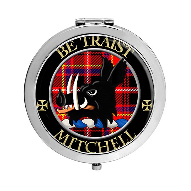 Mitchell (Innes) Scottish Clan Crest Compact Mirror