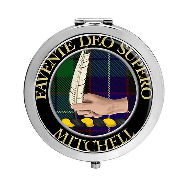 Mitchell Scottish Clan Crest Compact Mirror