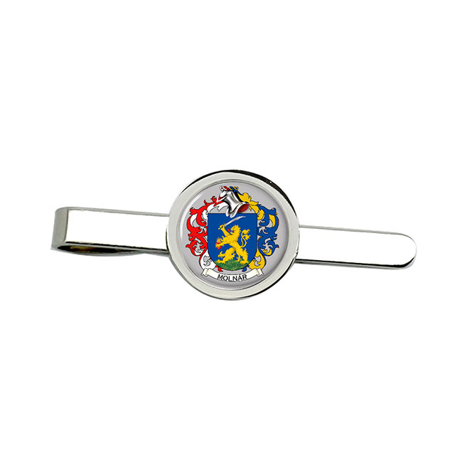 Molnár (Hungary) Coat of Arms Tie Clip