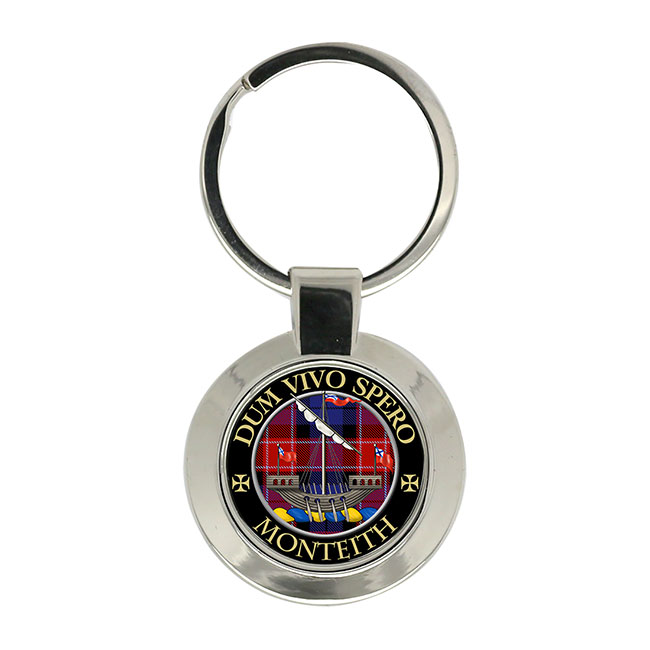 Monteith Scottish Clan Crest Key Ring